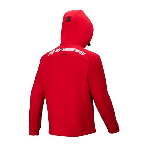 MIKINA RACER MX FLEECE, ALPINESTARS (ČERVENÁ) 2025