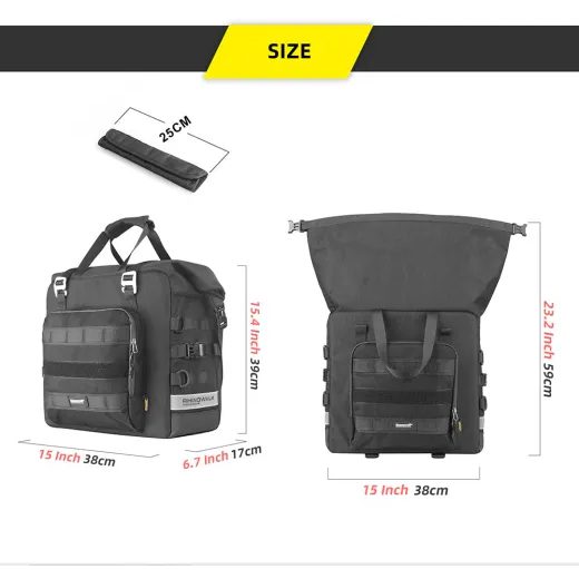 RHINOWALK - BOČNÍ BRAŠNA 25L