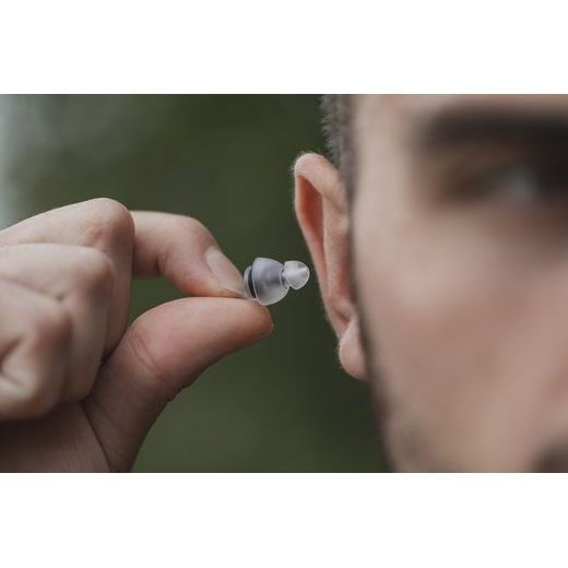 ŠPUNTY DO UŠÍ FILTERBUDS, OXFORD (SNR - PRŮMĚRNÁ HODNOTA SNÍŽENÍ HLUKU 23 DB, 1 PÁR)