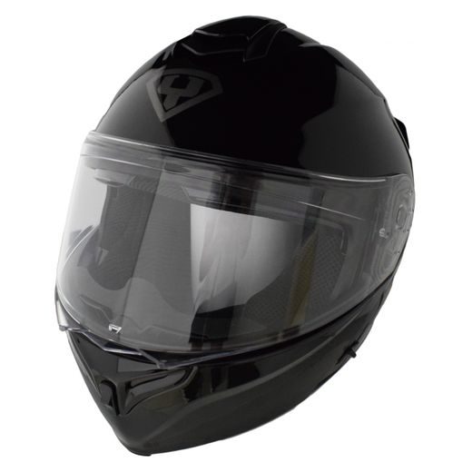 MOTO HELMA YOHE 985 DOUBLE VISOR, (ČERNÁ LESKLÁ) MODEL A