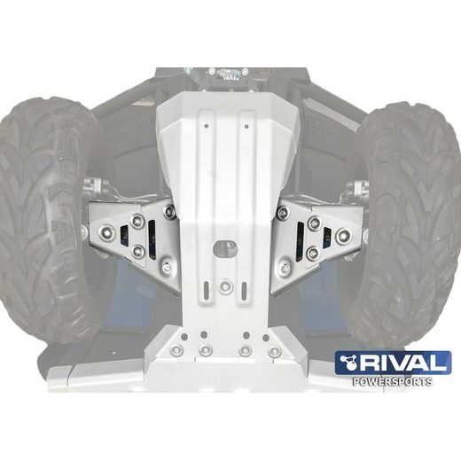 OCHRANNÝ KRYT PODVOZKU HLINÍKOVÝ RIVAL - TERROX 400/500 (KRÁTKÁ VERZE)