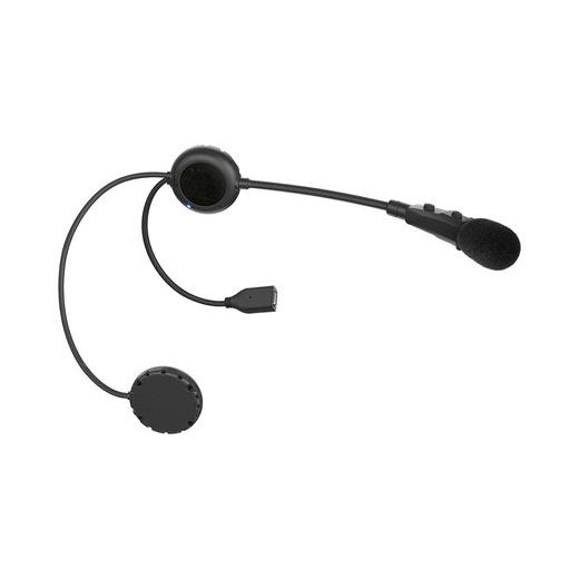 BLUETOOTH HANDSFREE HEADSET 3S PLUS PRO SKÚTRY PRO OTEVÍRACÍ PŘILBY (DOSAH 0,4 KM), SENA