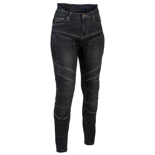 MBW DÁMSKÉ MOTO JEANSY BELINDA BLACK