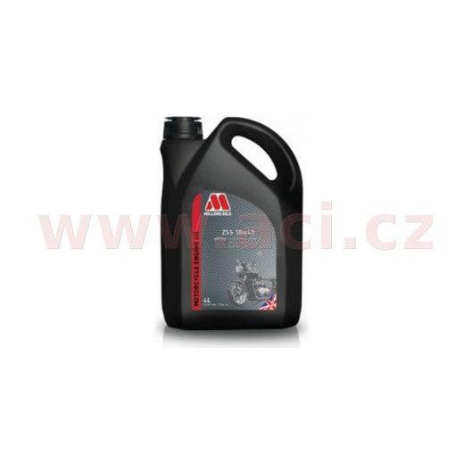 MILLERS OILS ZSS 10W40, POLOSYNTETICKÝ OLEJ PRO 4T MOTORY, VHODNÝ PRO APLIKACE S MOKROU SPOJKOU 4 L