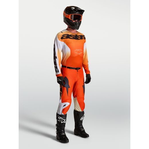 DRES RACER AMBER, ALPINESTARS (ČERVENÁ/SVĚTLE ŠEDÁ/ČERNÁ) 2027