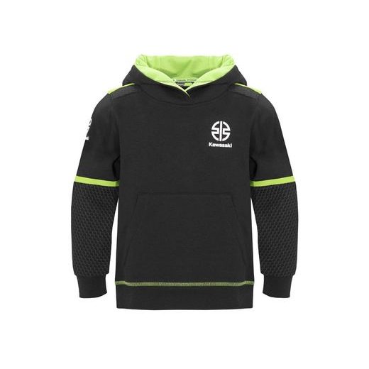 KAWASAKI DĚTSKÁ SPORTOVNÍ MIKINA S KAPUCÍ