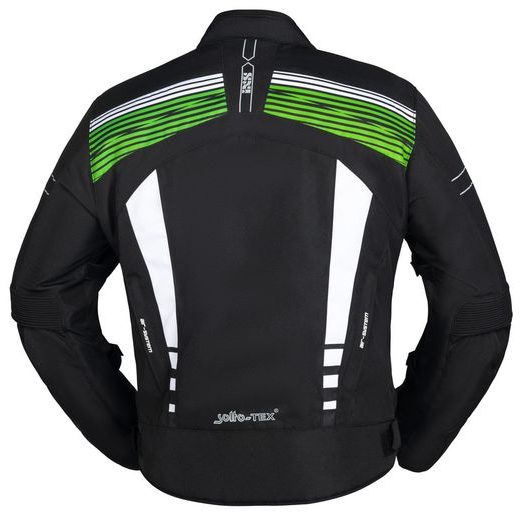 SPORTOVNÍ BUNDA IXS RS-400-ST 3.0 X56046 ČERNO-BÍLO-NEONOVĚ ZELENÁ L (2)