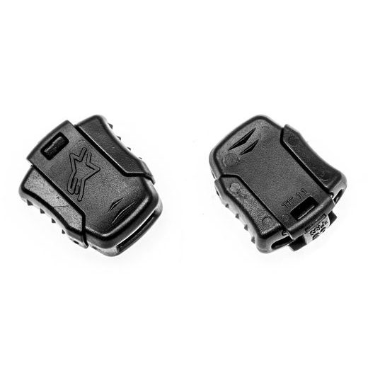 NÁHRADNÍ RYCHLOSTAHOVACÍ TKANIČKY PRO BOTY SE SYSTÉMEM SPEED LACE, ALPINESTARS (ČERNÉ, 1 PÁR)
