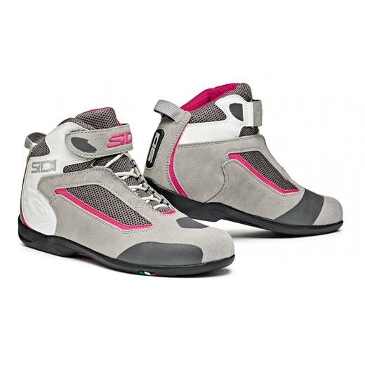 SIDI MOTO BOTY GAS GREY/PINK