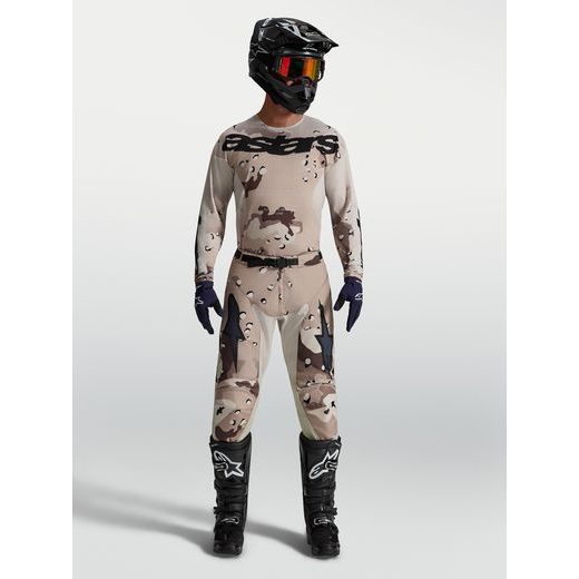 KALHOTY RACER LONE, ALPINESTARS (PÍSKOVÁ CAMO/ČERNÁ) 2027
