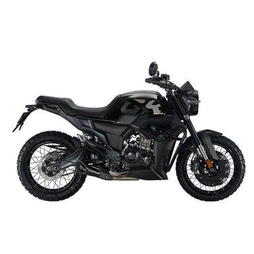 ZONTES 125 GK SCRAMBLER ČERNÁ DRÁTĚNÁ KOLA EURO5