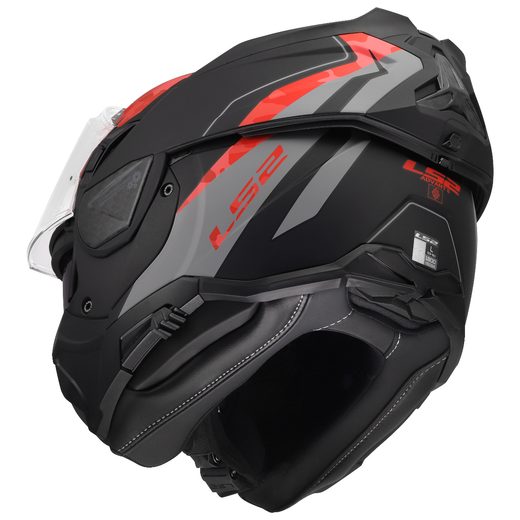 LS2 FF910 ADVANT II GLIDE BLACK GREY RED