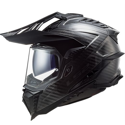 ENDURO HELMA LS2 MX701 EXPLORER C GLOSS CARBON