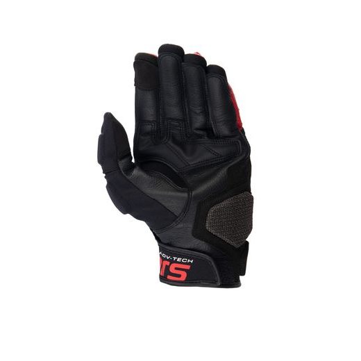RUKAVICE HALO, ALPINESTARS (ČERNÁ/BÍLÁ/ČERVENÁ) 2024