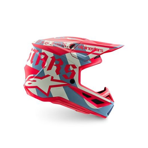 PŘILBA SUPERTECH S-M7 LIMITOVANÁ EDICE BEAST COAST, ALPINESTARS (ŠEDÁ/ČERNÁ/ORANŽOVÁ) 2026