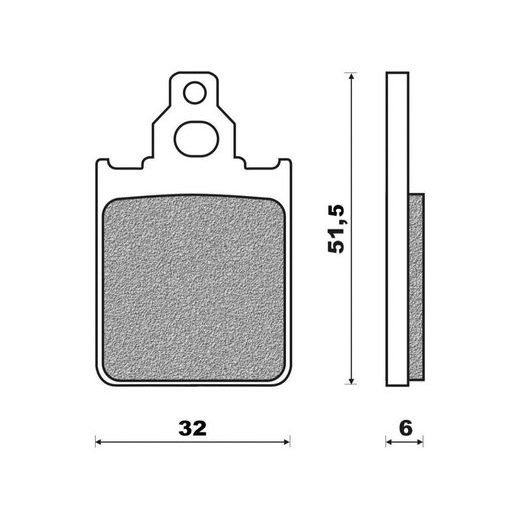 BRZDOVÉ DESTIČKY (SMĚS SCOOTER ELITE ORGANIC) NEWFREN (2 KS V BALENÍ)