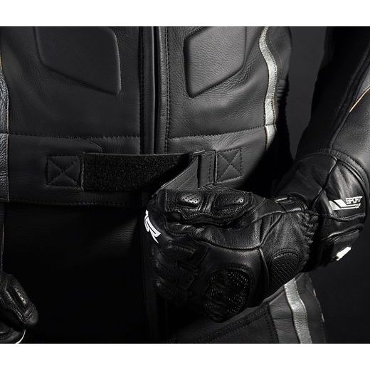 4SR DVOUDÍLNÁ KOŽENÁ MOTO KOMBINÉZA RR EVO III GREY STORM