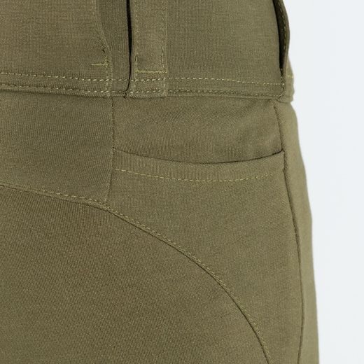 KALHOTY SUPER LEGGINGS 2.0, OXFORD, DÁMSKÉ (LEGÍNY S ARAMIDOVOU PODŠÍVKOU, KHAKI)