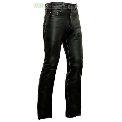 KALHOTY MBW JACK - KOŽENÉ ČERNÉ