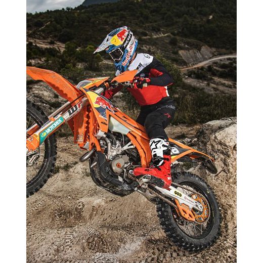 BOTY TECH 10 ENDURO, ALPINESTARS (ČERVENÁ/ČERNÁ/BÍLÁ) 2025