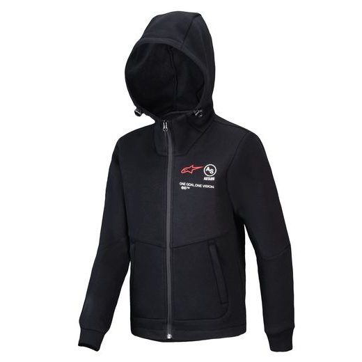 MIKINA RACER MX FLEECE, ALPINESTARS, DĚTSKÁ (ČERNÁ) 2025