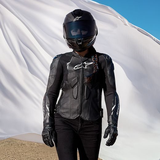 BUNDA STELLA DUSK, ALPINESTARS, DÁMSKÁ (ČERNÁ/BÍLÁ) 2025