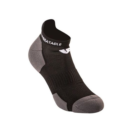 PONOŽKY ARIA SHORT, UNDERSHIELD (ŠEDÁ/ČERNÁ)