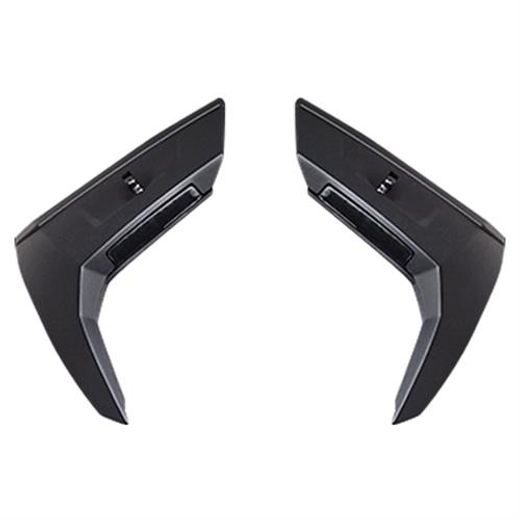 LS2 FF811/OF603 AIR VENT UPPER MATT BLACK