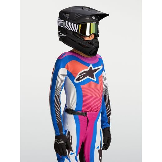 DRES SUPERTECH MAVEN YOUTH, ALPINESTARS, DĚTSKÉ (BÍLÁ/MODRÁ/GRADIENT/FIALOVÁ) 2027