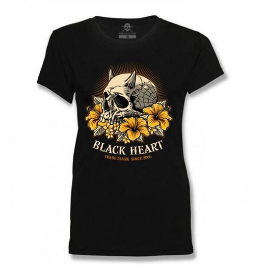 TRIČKO DÁMSKÉ BLACK HEART SWEET EVIL