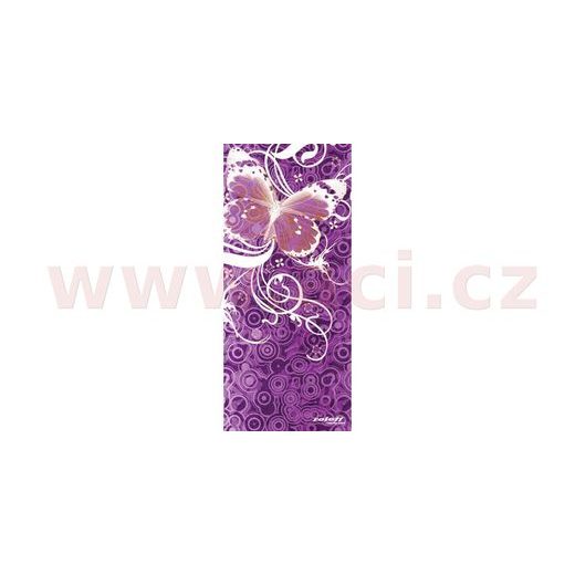 MULTIFUNKČNÍ NÁKRČNÍK ROLEFF VÍCEÚČELOVÝ BUTTERFLY (FIALOVÝ)