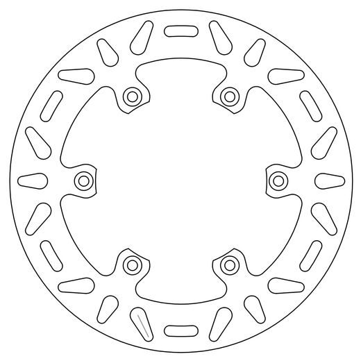 BRZDOVÝ KOTOUČ KTM/HUSQVARNA/GAS GAS (ZADNÍ), NEWFREN