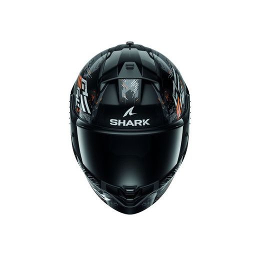 SHARK INTEGRÁLNÍ PŘILBA RIDILL 2 MOLOKAI ČERNÁ/LESKLÁ/ORANŽOVÁ/ŠEDÁ