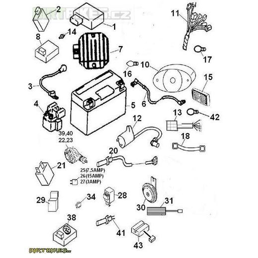7. REGULATOR RECTIIFIER REGULÁTOR LINHAI 22007
