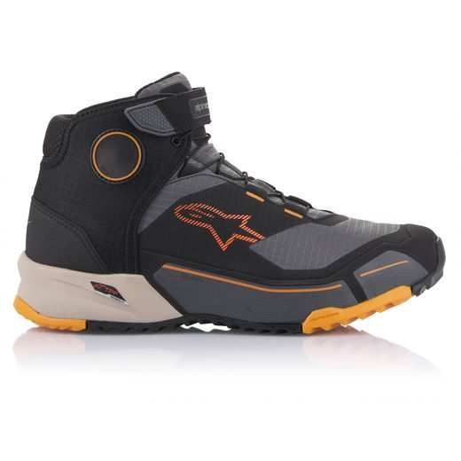 BOTY CR-X DRYSTAR, ALPINESTARS (ČERNÁ/HNĚDÁ/ORANŽOVÁ)