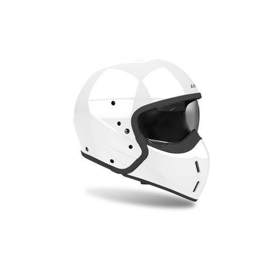 PŘILBA J110 COLOR, AIROH (LESKLÁ BÍLÁ)