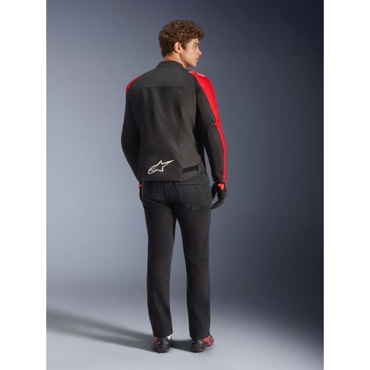 BUNDA T-SPS 2 WATERPROOF, ALPINESTARS (ČERVENÁ/ČERNÁ/BÍLÁ) 2026