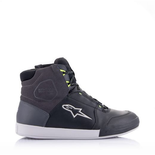 BOTY CHROME DRYSTAR, ALPINESTARS (ČERNÁ/TMAVĚ ŠEDÁ/ŽLUTÁ FLUO) 2024