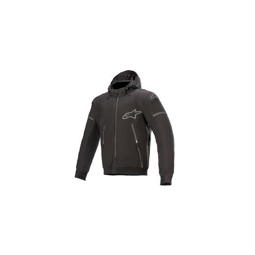 BUNDA SEKTOR 2 TECH HOODIE, ALPINESTARS (ČERNÁ)
