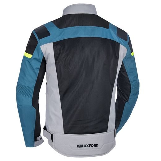 BUNDA DAKAR D2D AIR, OXFORD (STŘÍBRNÁ/MODRÁ/FLUO)