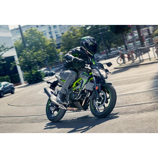 KAWASAKI Z125 MY26 PEARL STORM GREY / EBONY