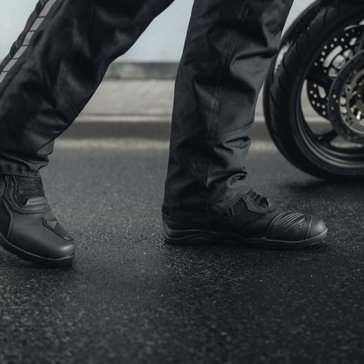 BOTY REBELHORN KOŽENÉ SCOUT AIR ČERNÉ