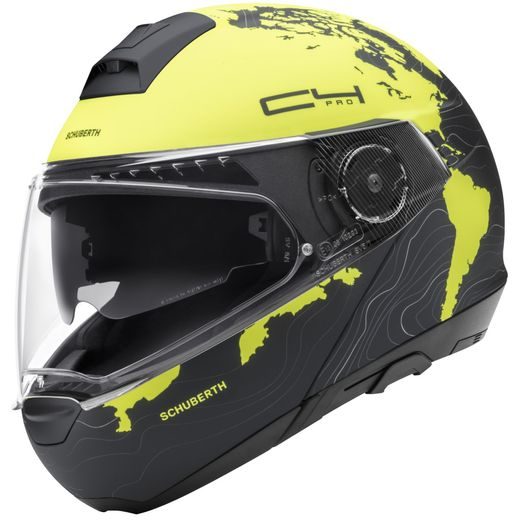 SCHUBERTH VÝKLOPNÁ PŘILBA C4 PRO MAGNITUDO YELLOW
