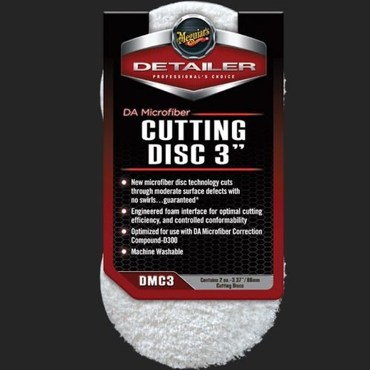 MEGUIARS DA MICROFIBER CUTTING DISC 3-PALCOVÝ LEŠTÍCÍ KOTOTUČ (2 KS)