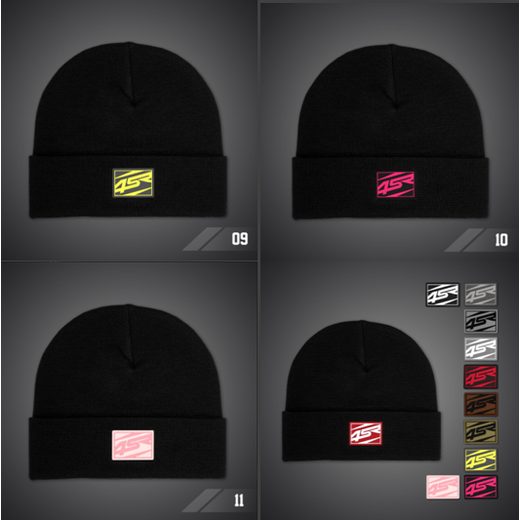4SR ZIMNÍ ČEPICE LOGO BLACK