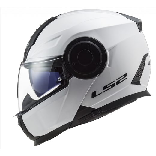 LS2 VÝKLOPNÁ MOTO PŘILBA FF902 SCOPE SOLID WHITE