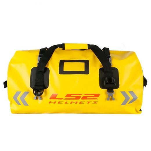 LS2 LB-02 LUGGAGE BAG WATER PROOF PVC YELLOW 65L
