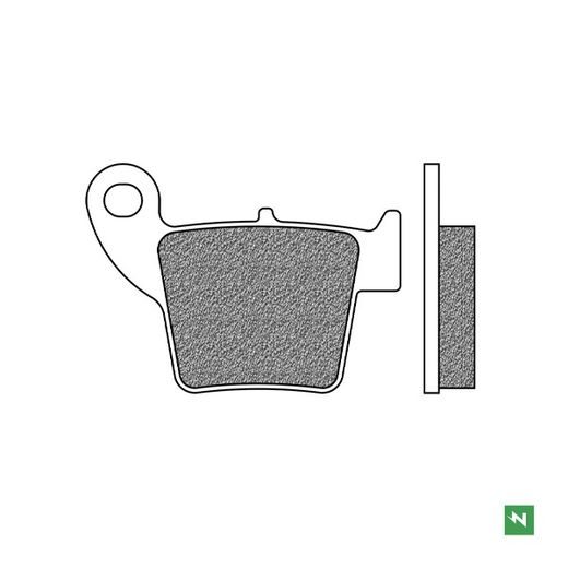 BRZDOVÉ DESTIČKY, NEWFREN (SMĚS OFF ROAD DIRT SINTERED) 2 KS V BALENÍ