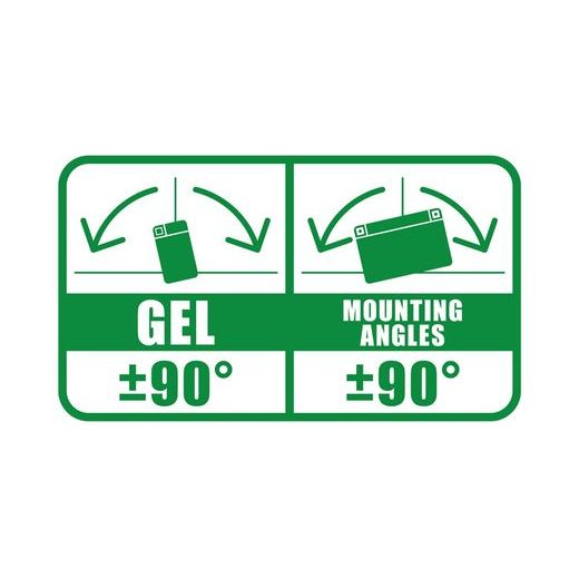 BATERIE 12V, YTX5L-BS/YTZ6S GEL, 4AH, 80A, BEZÚDRŽBOVÁ GEL TECHNOLOGIE 113X70X105, A-TECH (AKTIVOVANÁ VE VÝROBĚ)
