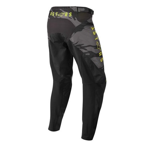 ALPINESTARS KALHOTY RACER TACTICAL (ČERNÁ/ŠEDÁ MASKÁČOVÁ/ŽLUTÁ FLUO)